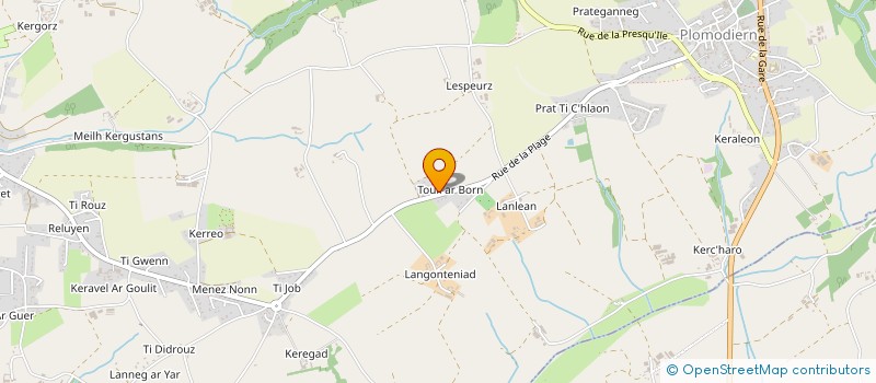 localisation de l'entreprise MONSIEUR SYLVAIN MAHE  PLOMODIERN