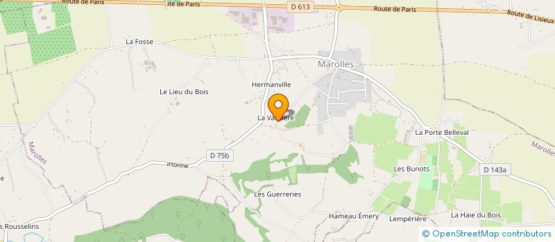 localisation de l'entreprise MONSIEUR SYLVAIN MAILLARD  MAROLLES