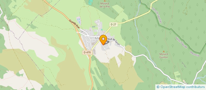 localisation de l'entreprise MONSIEUR SYLVAIN MAIRE  MEUSSIA