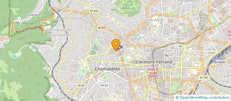 localisation de l'entreprise MONSIEUR SYLVAIN MALTERRE à CHAMALIERES