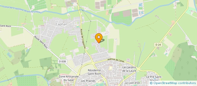 localisation de l'entreprise MONSIEUR SYLVAIN MANK à SAINT-MARTIN-DE-CRAU