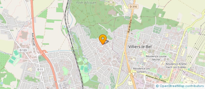 localisation de l'entreprise MONSIEUR SYLVAIN MANSOUR-ISSEF à SARCELLES