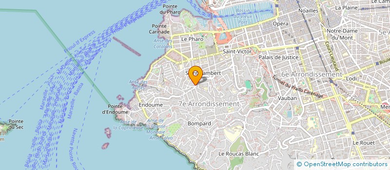 localisation de l'entreprise MONSIEUR SYLVAIN MANTERNACH à MARSEILLE