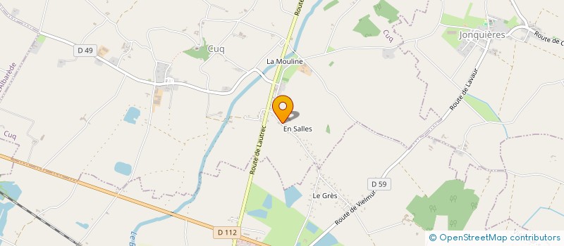 localisation de l'entreprise MONSIEUR SYLVAIN MARAVAL  CUQ