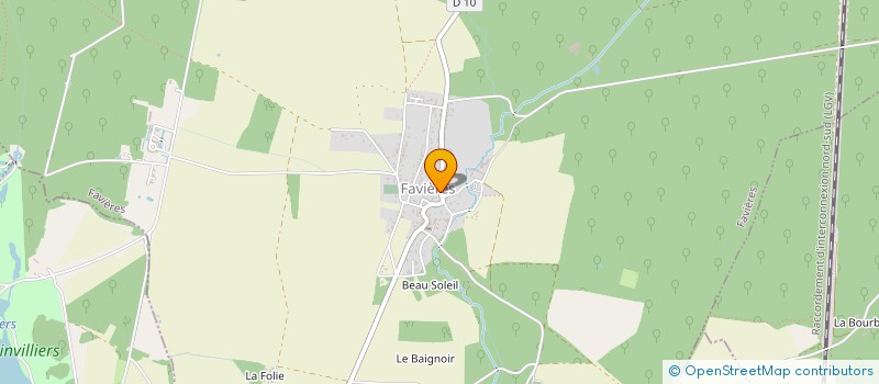 localisation de l'entreprise MONSIEUR SYLVAIN MARCHAIS à FAVIERES