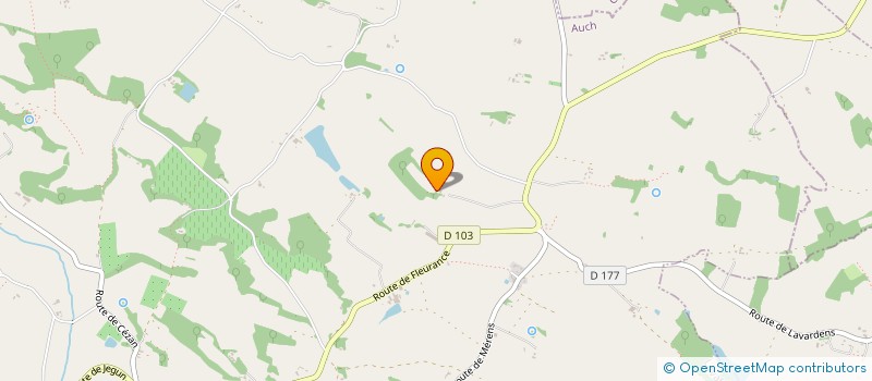 localisation de l'entreprise MONSIEUR SYLVAIN MARCHAL  LAVARDENS