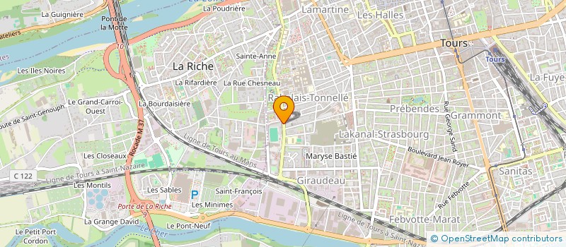 localisation de l'entreprise MONSIEUR SYLVAIN MARCHAND à TOURS