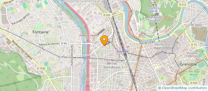 localisation de l'entreprise MONSIEUR SYLVAIN MARCO  GRENOBLE