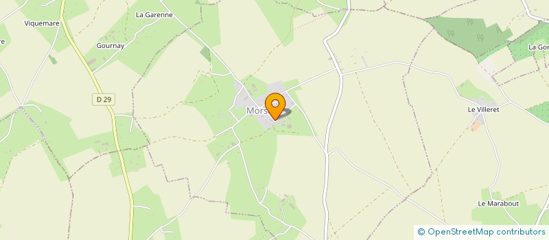 localisation de l'entreprise MONSIEUR SYLVAIN MARESCAL  MORSAN