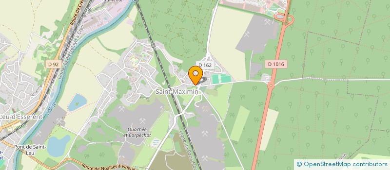 localisation de l'entreprise MONSIEUR SYLVAIN MARIAU  SAINT-MAXIMIN