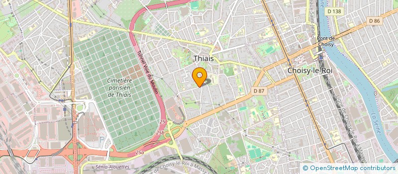 localisation de l'entreprise MONSIEUR SYLVAIN MARINI  THIAIS