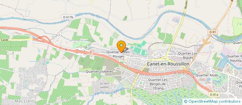 localisation de l'entreprise MONSIEUR SYLVAIN MARIOT à CANET-EN-ROUSSILLON