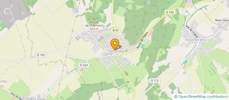 localisation de l'entreprise MONSIEUR SYLVAIN MARMOL  LES MONTS-RONDS