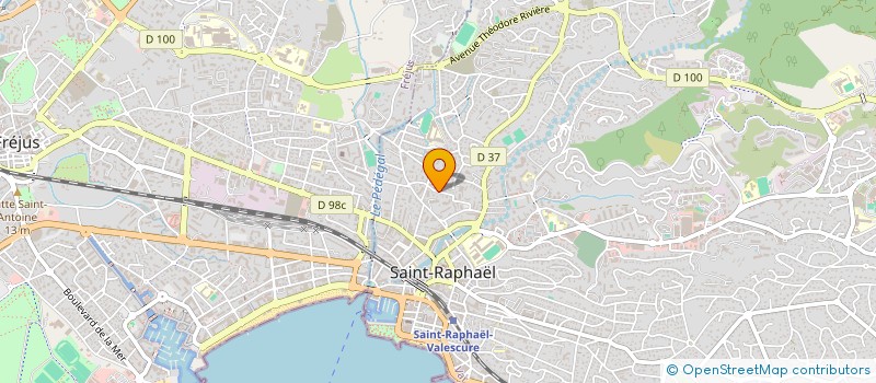 localisation de l'entreprise MONSIEUR SYLVAIN MARRANI à SAINT-RAPHAEL