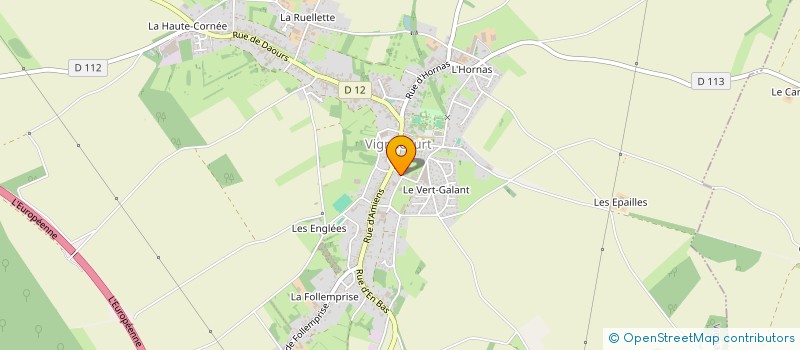 localisation de l'entreprise MONSIEUR SYLVAIN MARTIN à VIGNACOURT