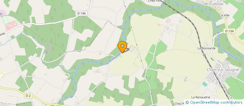 localisation de l'entreprise MONSIEUR SYLVAIN MASSON  SAINT-CIERS-DU-TAILLON