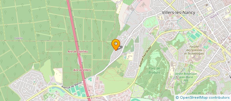 localisation de l'entreprise MONSIEUR SYLVAIN MATHIS  VILLERS-LES-NANCY