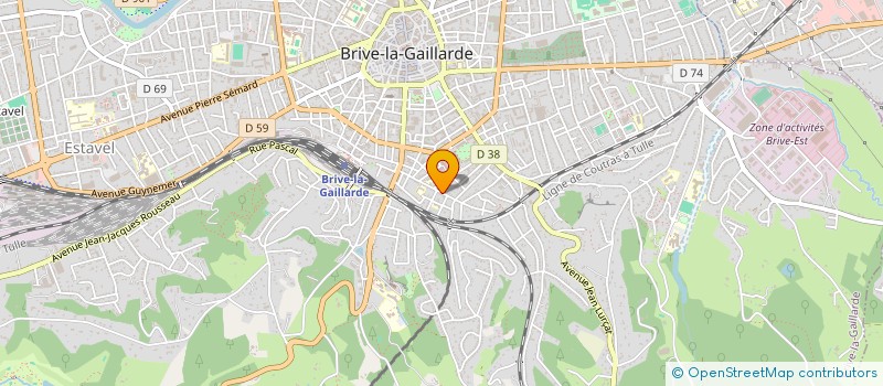 localisation de l'entreprise MONSIEUR SYLVAIN MAUGER  BRIVE-LA-GAILLARDE