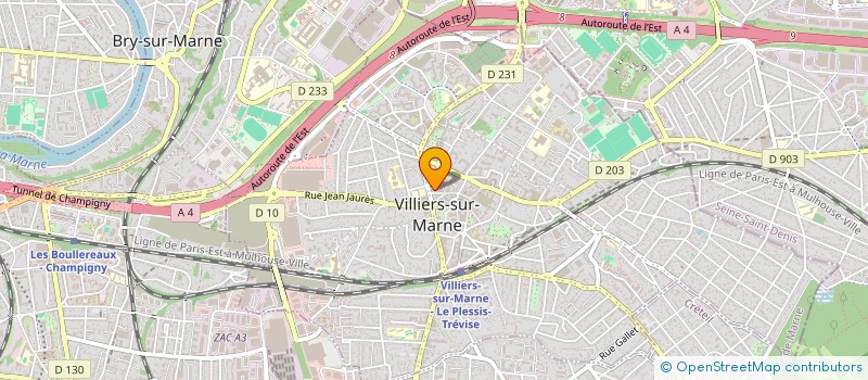 localisation de l'entreprise MONSIEUR SYLVAIN MAUGIS  VILLIERS-SUR-MARNE