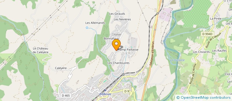 localisation de l'entreprise MONSIEUR SYLVAIN MAUREL à EMBRUN