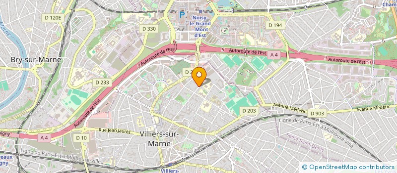 localisation de l'entreprise MONSIEUR SYLVAIN MAXIME CASTERA à VILLIERS SUR MARNE
