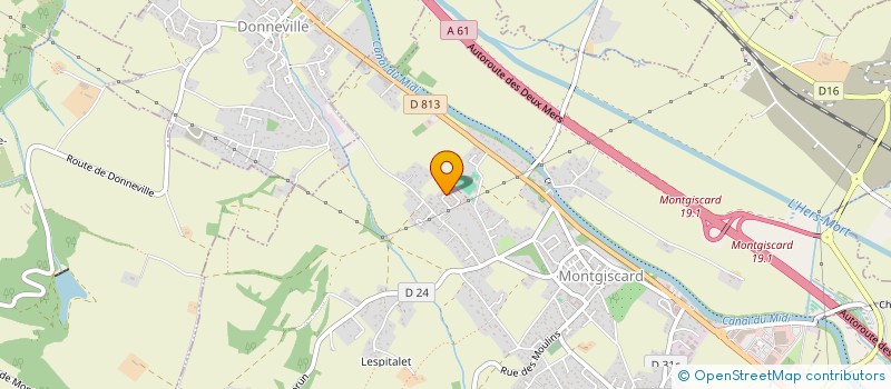 localisation de l'entreprise MONSIEUR SYLVAIN MAYONOVE  MONTGISCARD