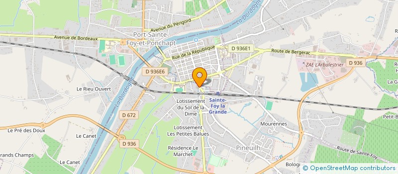 localisation de l'entreprise MONSIEUR SYLVAIN MAZZOCCO  PINEUILH