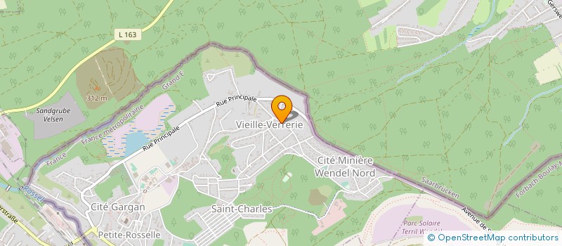 localisation de l'entreprise MONSIEUR SYLVAIN MEIER  PETITE-ROSSELLE