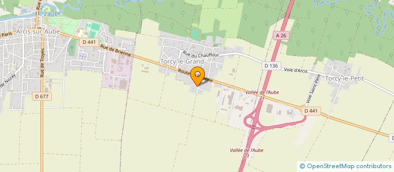 localisation de l'entreprise MONSIEUR SYLVAIN MEIRHAEGHE  TORCY-LE-GRAND