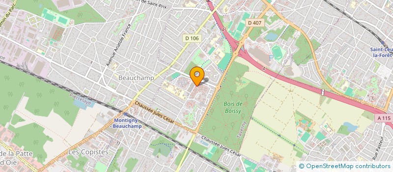 localisation de l'entreprise MONSIEUR SYLVAIN MENAND  TAVERNY