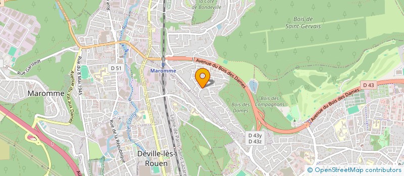 localisation de l'entreprise MONSIEUR SYLVAIN MESSELIER  NOTRE-DAME-DE-BONDEVILLE