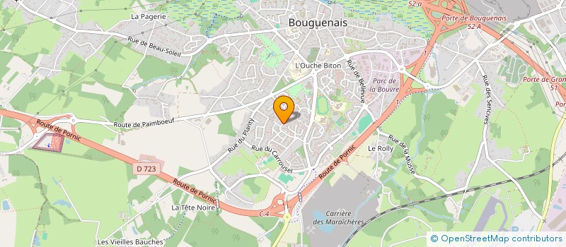localisation de l'entreprise MONSIEUR SYLVAIN MESTDAGH à BOUGUENAIS