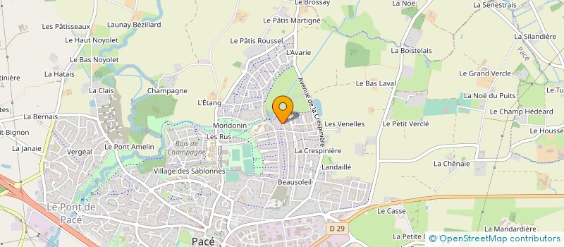 localisation de l'entreprise MONSIEUR SYLVAIN MICHEL à PACE