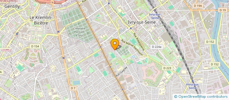 localisation de l'entreprise MONSIEUR SYLVAIN MICHEL BATAILLE à IVRY-SUR-SEINE