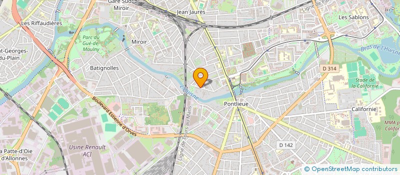 localisation de l'entreprise MONSIEUR SYLVAIN MILARD  LE MANS