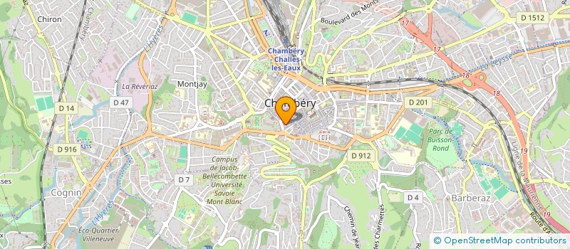 localisation de l'entreprise MONSIEUR SYLVAIN MILBACH à CHAMBERY