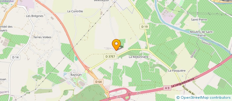 localisation de l'entreprise MONSIEUR SYLVAIN MILLES  BEZIERS