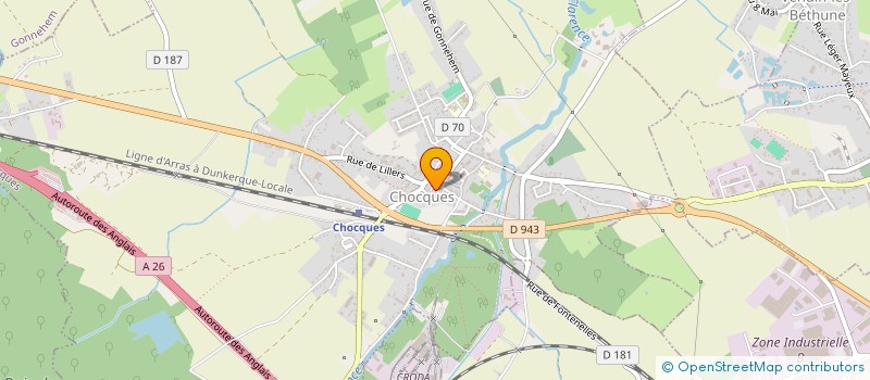 localisation de l'entreprise MONSIEUR SYLVAIN MION  CHOCQUES