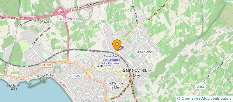 localisation de l'entreprise MONSIEUR SYLVAIN MIQUELY à SAINT-CYR-SUR-MER