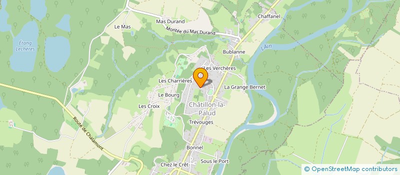 localisation de l'entreprise MONSIEUR SYLVAIN MOLIARD à CHATILLON-LA-PALUD