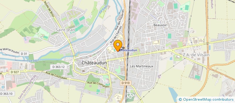 localisation de l'entreprise MONSIEUR SYLVAIN MONDARMERT à CHATEAUDUN