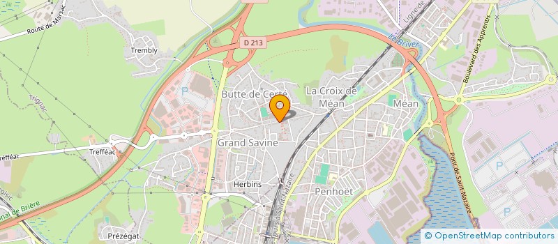 localisation de l'entreprise MONSIEUR SYLVAIN MONNIER  TRIGNAC