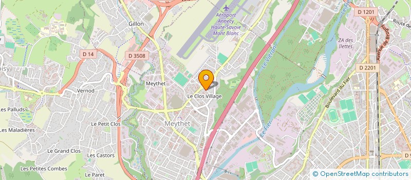 localisation de l'entreprise MONSIEUR SYLVAIN MONTALBANO  ANNECY