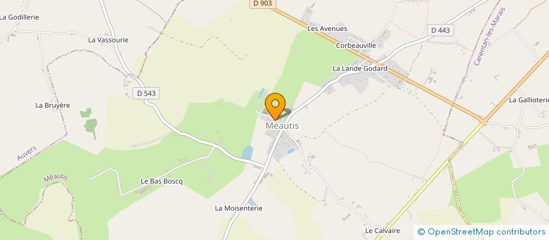 localisation de l'entreprise MONSIEUR SYLVAIN MONTIGNY à CARENTAN-LES-MARAIS