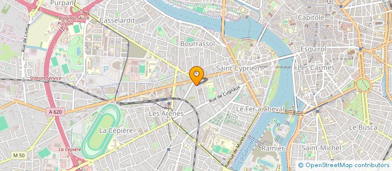 localisation de l'entreprise MONSIEUR SYLVAIN MORICEAU à TOULOUSE