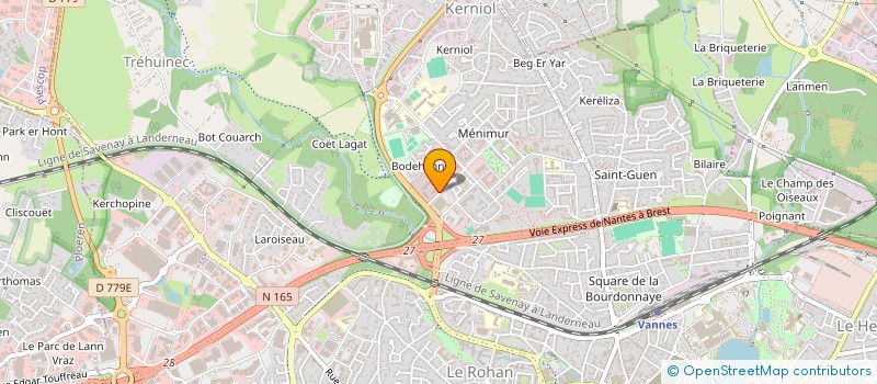 localisation de l'entreprise MONSIEUR SYLVAIN MOUNIER à VANNES