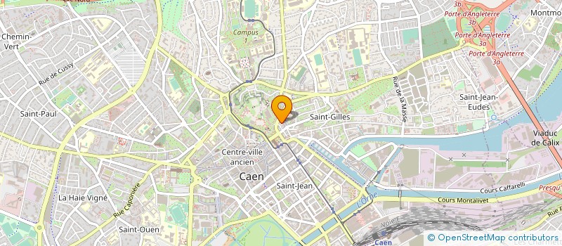 localisation de l'entreprise MONSIEUR SYLVAIN MUGNAINI à CAEN