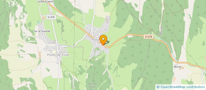 localisation de l'entreprise MONSIEUR SYLVAIN MULLER  CHANIAT