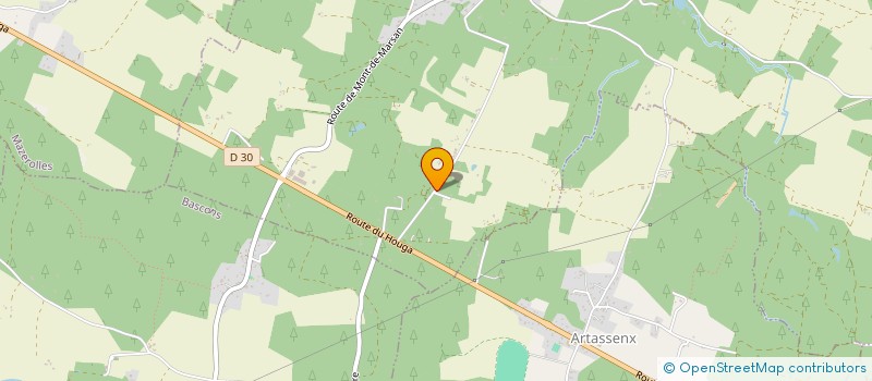 localisation de l'entreprise MONSIEUR SYLVAIN MULLER  LAGLORIEUSE