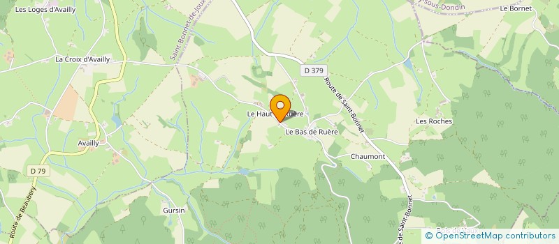 localisation de l'entreprise MONSIEUR SYLVAIN MYARD  SUIN